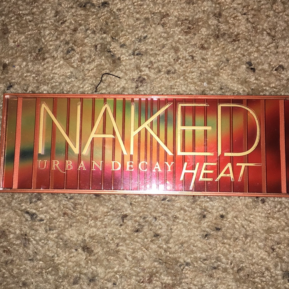 Barely used Urban Decay Naked Heat palette